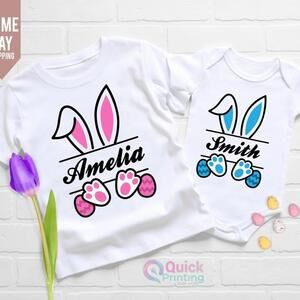 Personalized Easter Bunny Shirt  Family Trip Tee